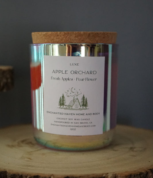 Apple Orchard 12oz - Wood Wick Coconut Soy Wax Candle